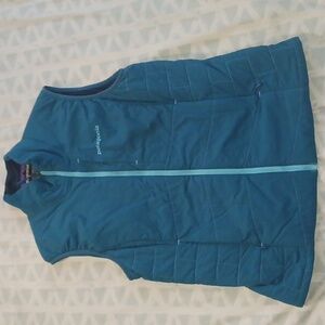 Patagonia Nano-Vest Teal/ Blue Womens Medium